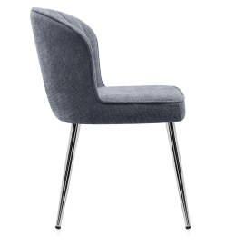 Chase Dining Chair Blue Fabric