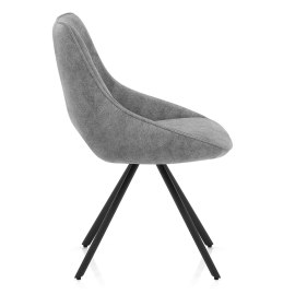 Cloud Dining Chair Charcoal Fabric