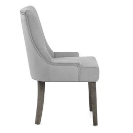 Richmond Grey Oak Chair Grey Fabric