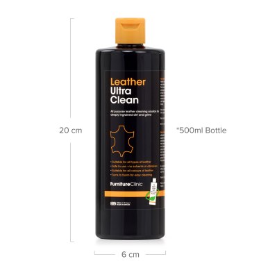 Leather Ultra Clean - 500ml Dimensions