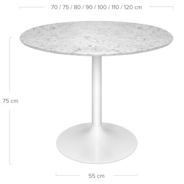 Genoa Table Dimensions