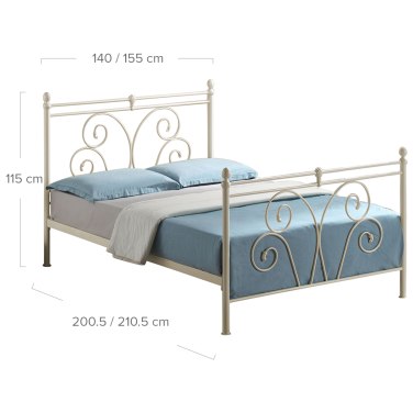 Wallace Metal Bed Dimensions
