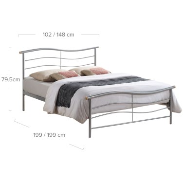Waverley Metal Bed Dimensions