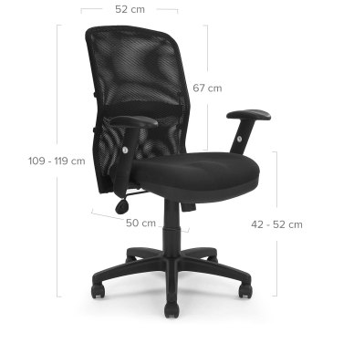 Cologne Office Chair Dimensions