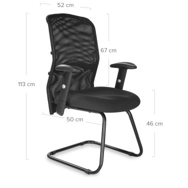 Frankfurt Office Chair Dimensions