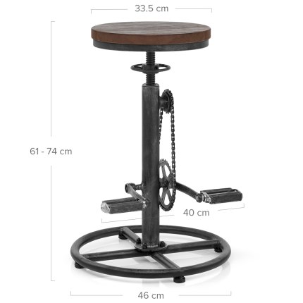 Pedal Stool Dimensions