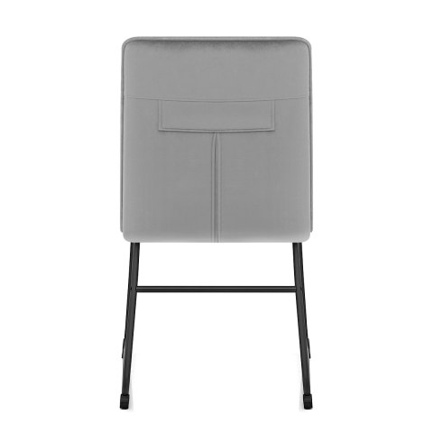 Chevelle Dining Chair Grey Velvet