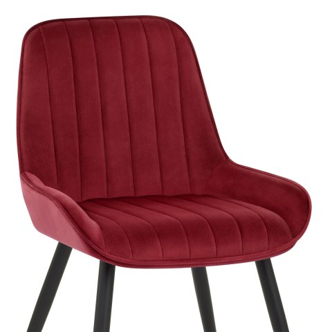 Mustang Chair Red Velvet