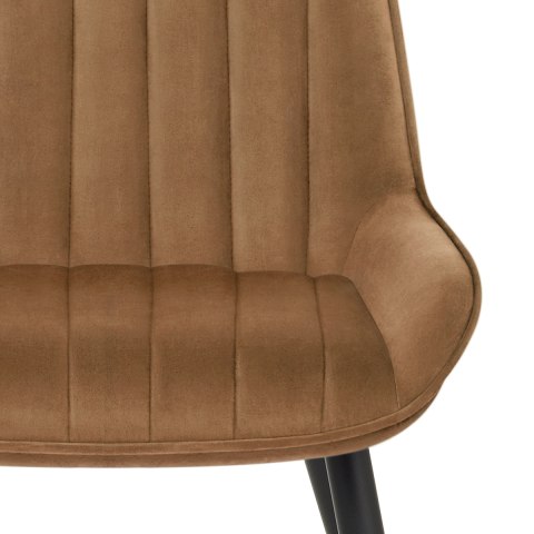 Mustang Chair Brown Velvet