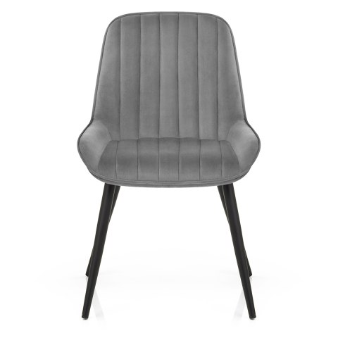 Mustang Chair Dark Grey Velvet