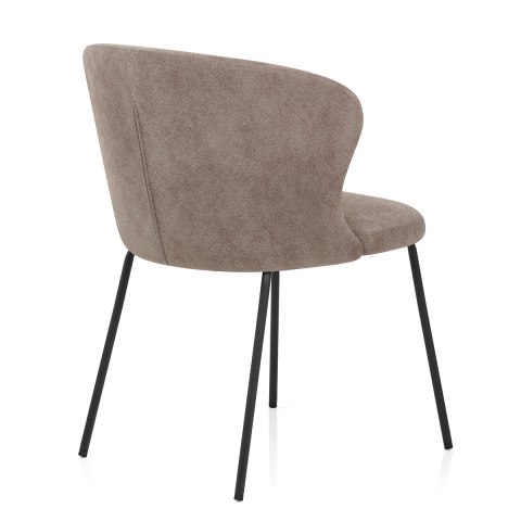 Brooklyn Dining Chair Taupe Fabric