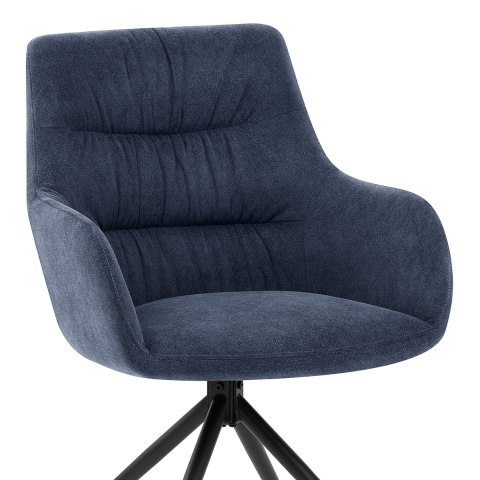 Nico Chair Blue Velvet