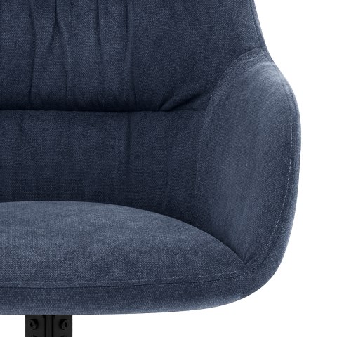 Nico Chair Blue Velvet