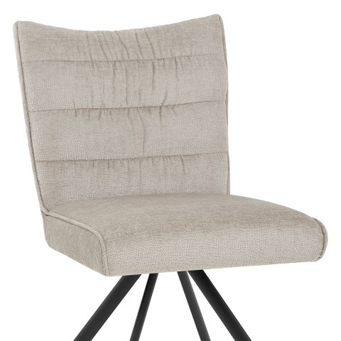 Forte Dining Chair Beige Fabric