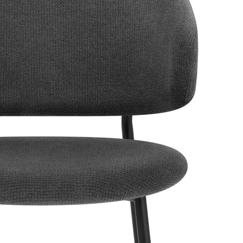 Brodie Dining Chair Charcoal Fabric