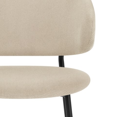 Brodie Dining Chair Cream Fabric