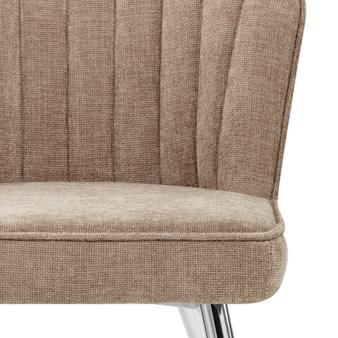 Chase Dining Chair Beige Fabric