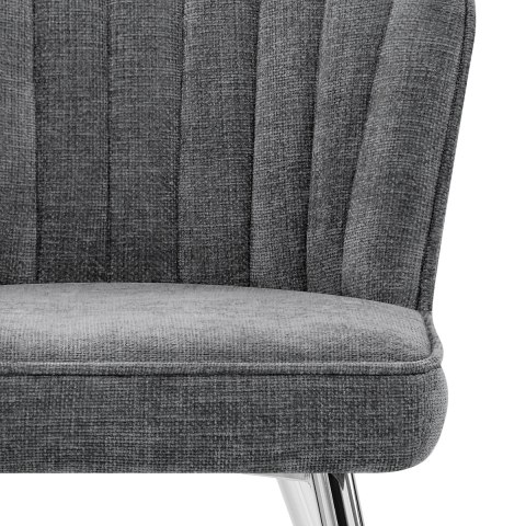 Chase Dining Chair Grey Fabric