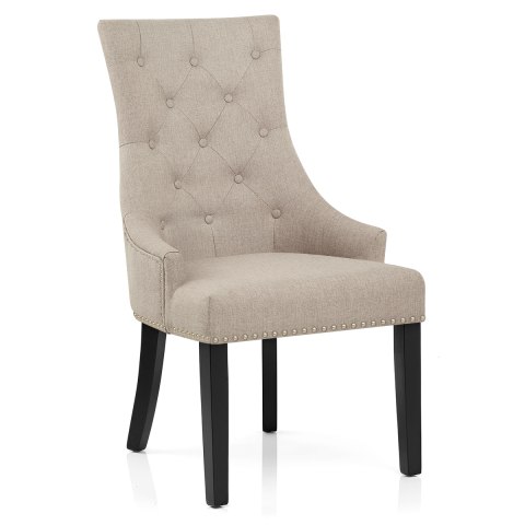 Ascot Dining Chair Tweed Fabric