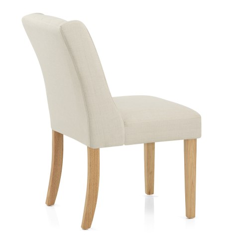 Chatsworth Oak Dining Chair Cream