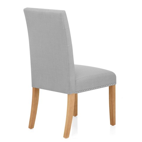 Arlington Dining Chair Grey Fabric