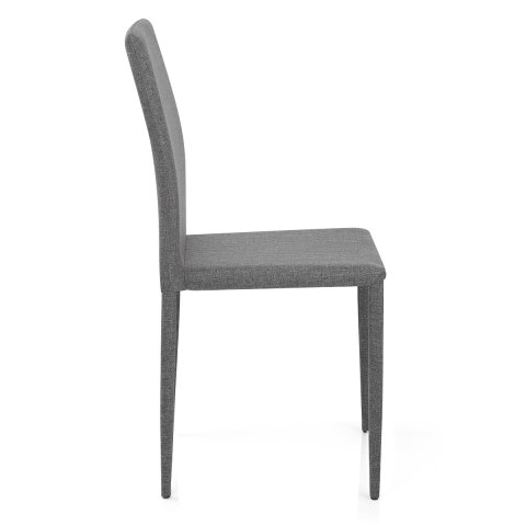 Joshua Dining Chair Light Grey Fabric