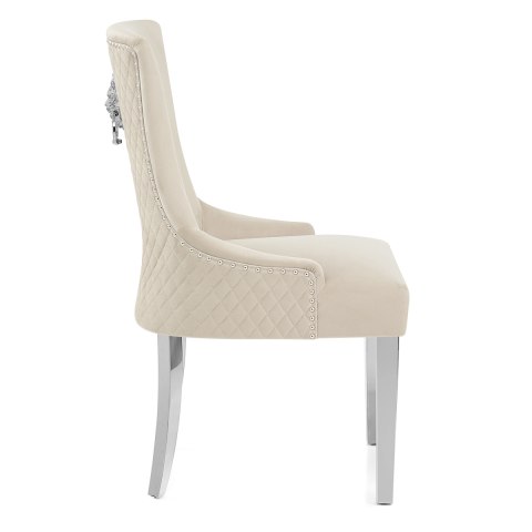 Fontaine Chair Mink Velvet