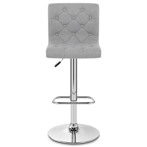 Seattle Gas Lift Stool Grey Fabric, Picture Of A Bar Stool Seattle