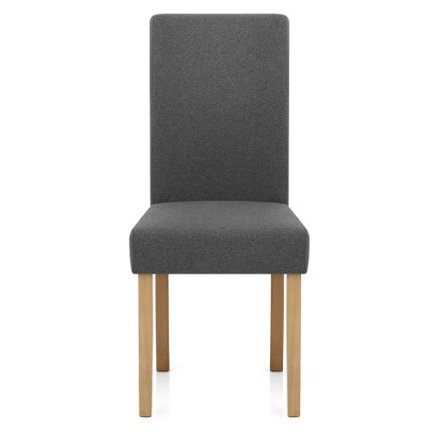 Jackson Dining Chair Charcoal Fabric