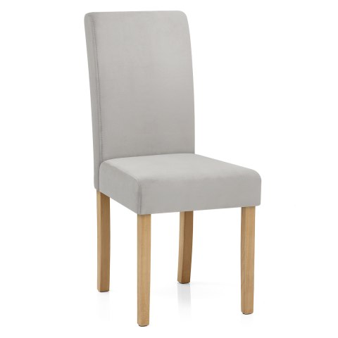 Jackson Dining Chair Grey Velvet
