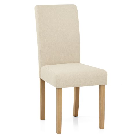 Jackson Dining Chair Cream Fabric