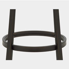 Industrial Frame And Circular Footrest
