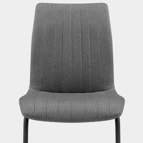Adele Dining Chair Grey Fabric Seat Image