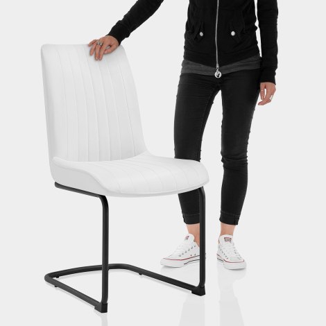 Adele Dining Chair White Features Image