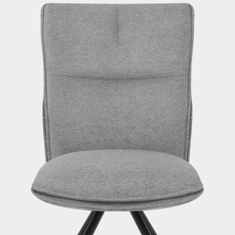 Cody Dining Chair Light Grey Fabric Seat Image