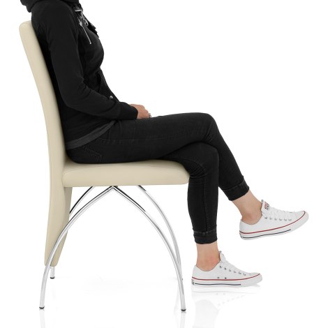 Dali Dining Chair Cream Frame Image