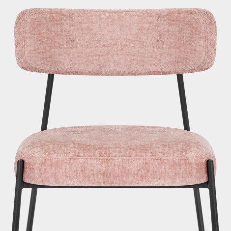 Diana Chair Pink Fabric Seat Image
