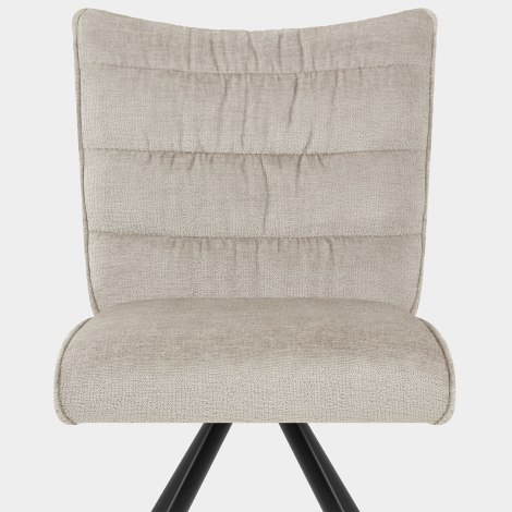 Forte Dining Chair Beige Fabric Seat Image