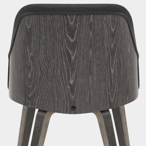Fusion Wooden Chair Charcoal Seat Image