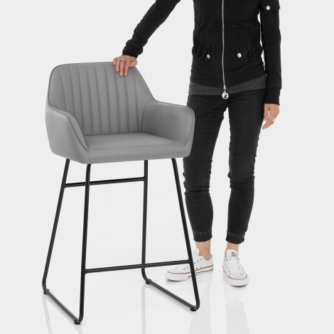 Gabrielle Bar Stool Grey Features Image