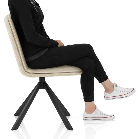 Genesis Dining Chair Cream Frame Image