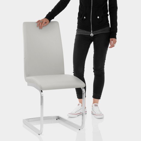 Jordan Dining Chair Light Grey Features Image