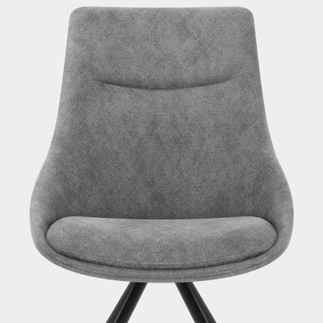 Lure Dining Chair Charcoal Fabric Seat Image