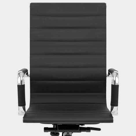 Metro Office Chair Black Seat Image
