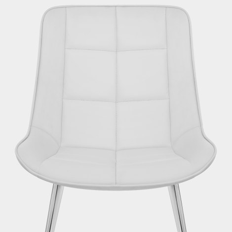 Milano Dining Chair White Seat Image