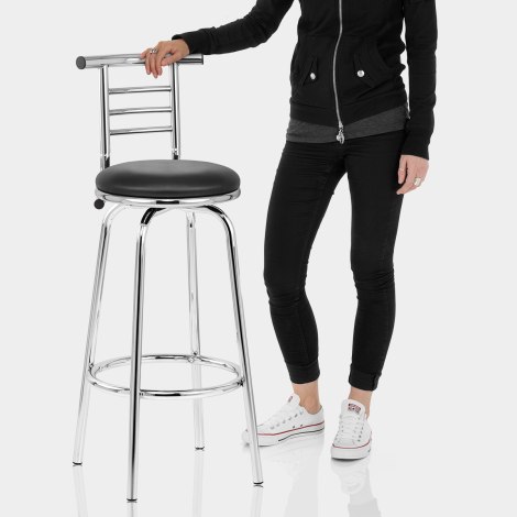 Narrow Back Stool Features Image