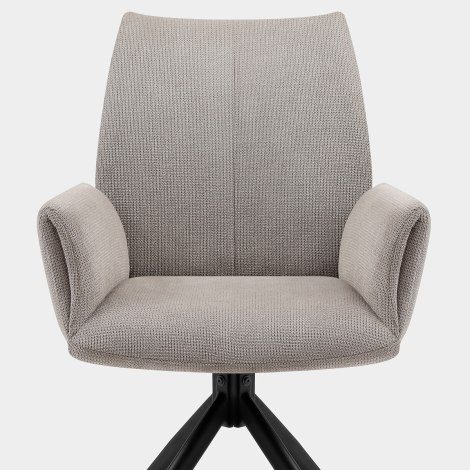 Neve Arm Chair Tweed Fabric Seat Image
