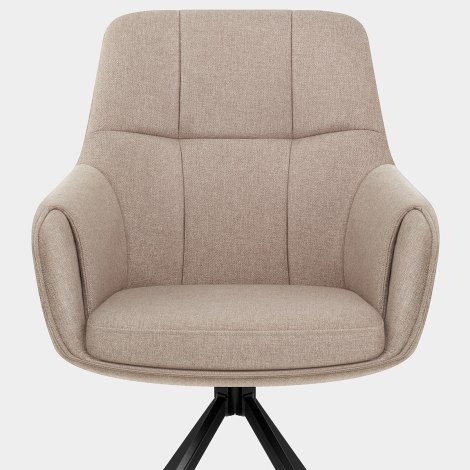 Nina Chair Tweed Fabric Seat Image