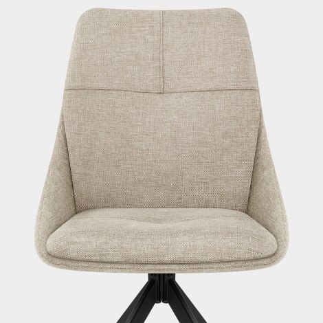 Nova Dining Chair Tweed Fabric Seat Image
