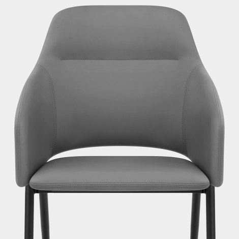 Palma Dining Chair Dark Grey Seat Image